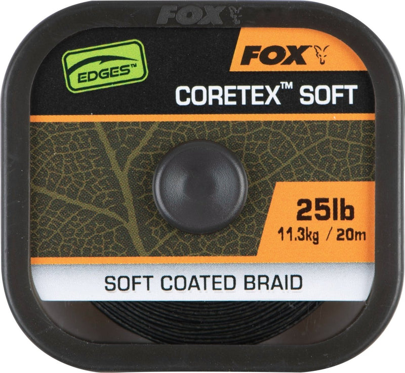 Edges Naturals Coretex Soft - 20m - Powlekany materiał na przypony
