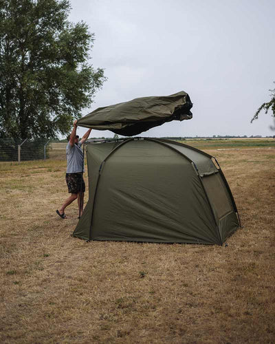 FOX Eos Pro Vapour cap - voor 2 man bivvy - KarperCentrale