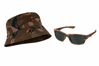 Okulary przeciwsłoneczne Polaroid + DARMOWA czapka z daszkiem FOX Bucket Hat