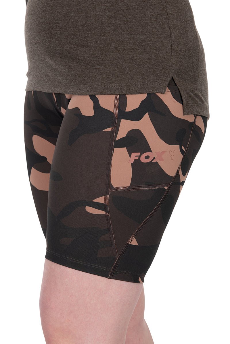 Womans - krótkie legginsy camo