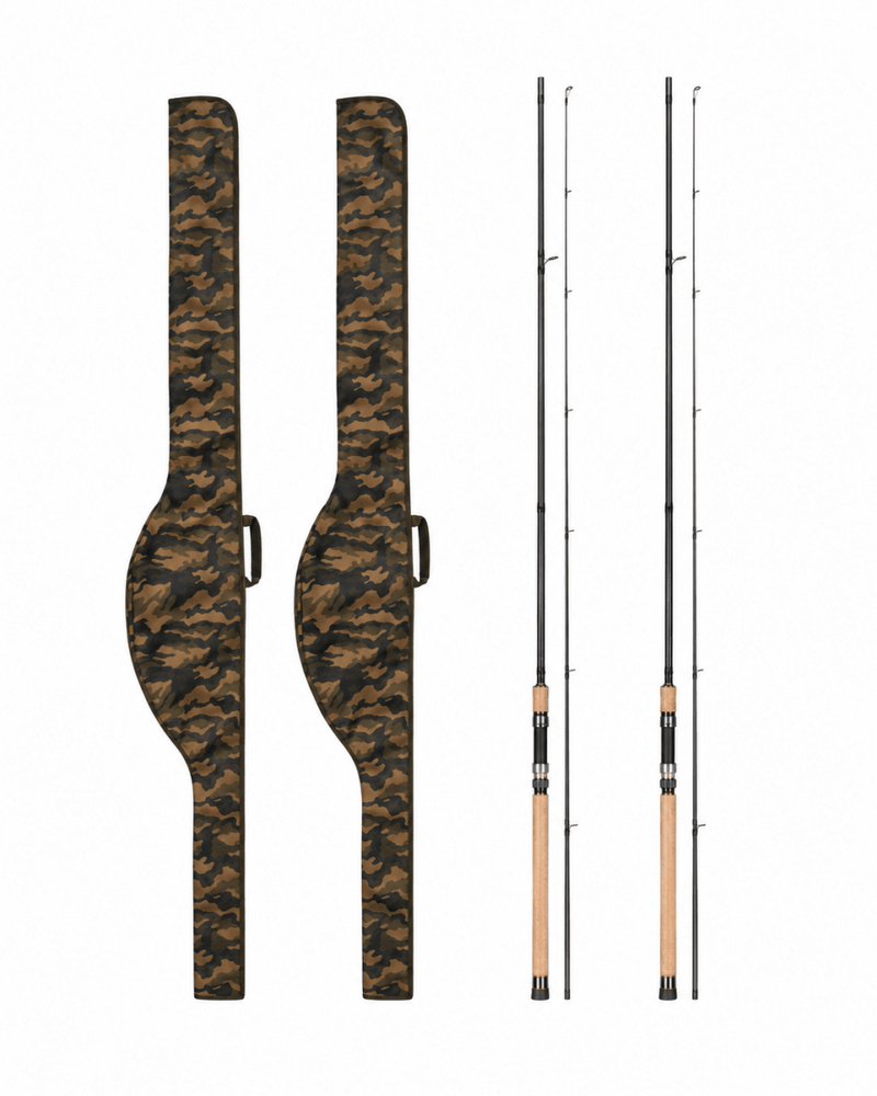 2x Prologic 12ft 3.00lb - Old Skool + 2x Camo JRC 12ft ochraniacz na wędkę - Mega Okazja