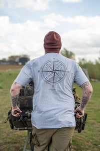 Koszulka Compass - Szary Heather