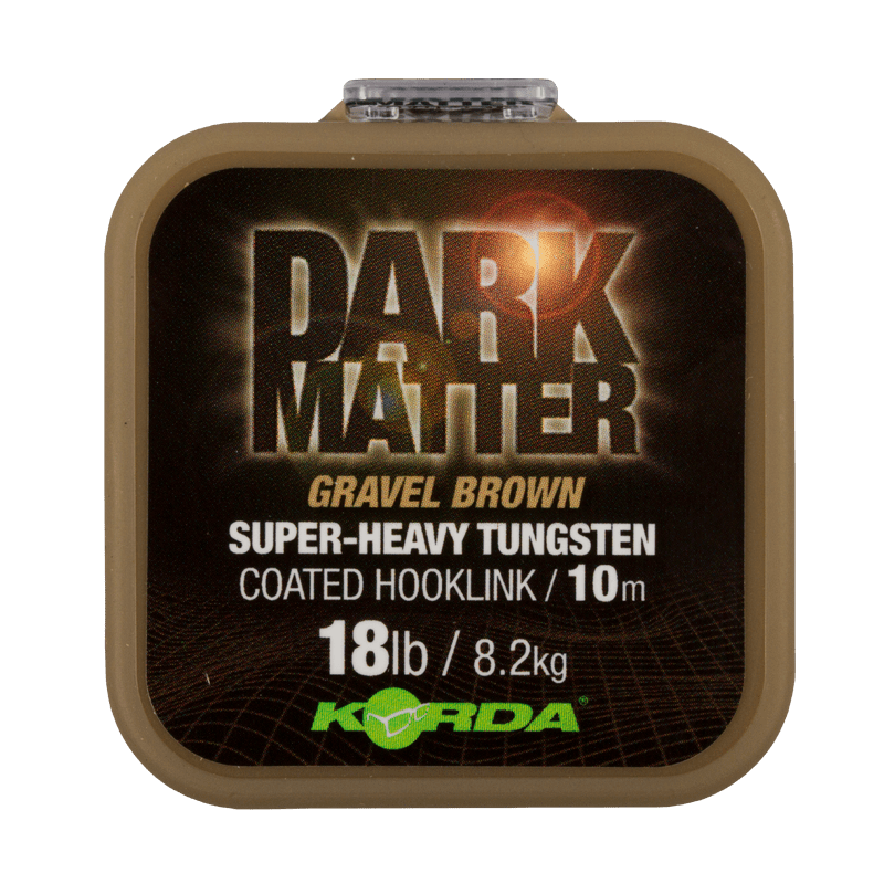 Korda Dark Matter - Gravel - Tungsten Coated Braid - 10m - KarperCentrale