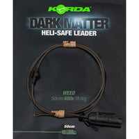 Korda Dark Matter Leader - 50cm - Heli Safe - 40LB - KarperCentrale