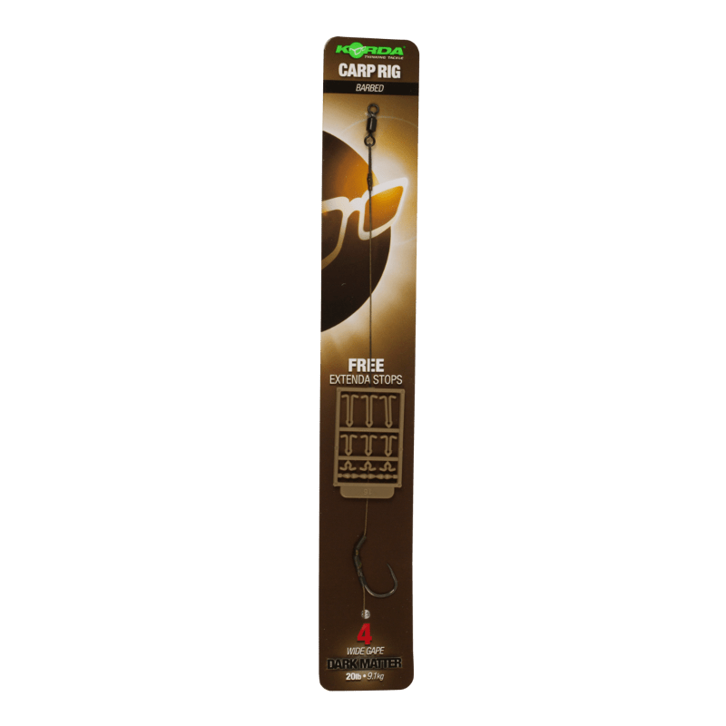 Korda Dark Matter Rig - Wide Gape - Microbarb - KarperCentrale