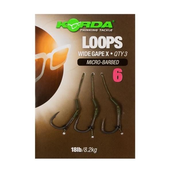 DF Loop Rigs - Szeroki otwór - Bez zadziora