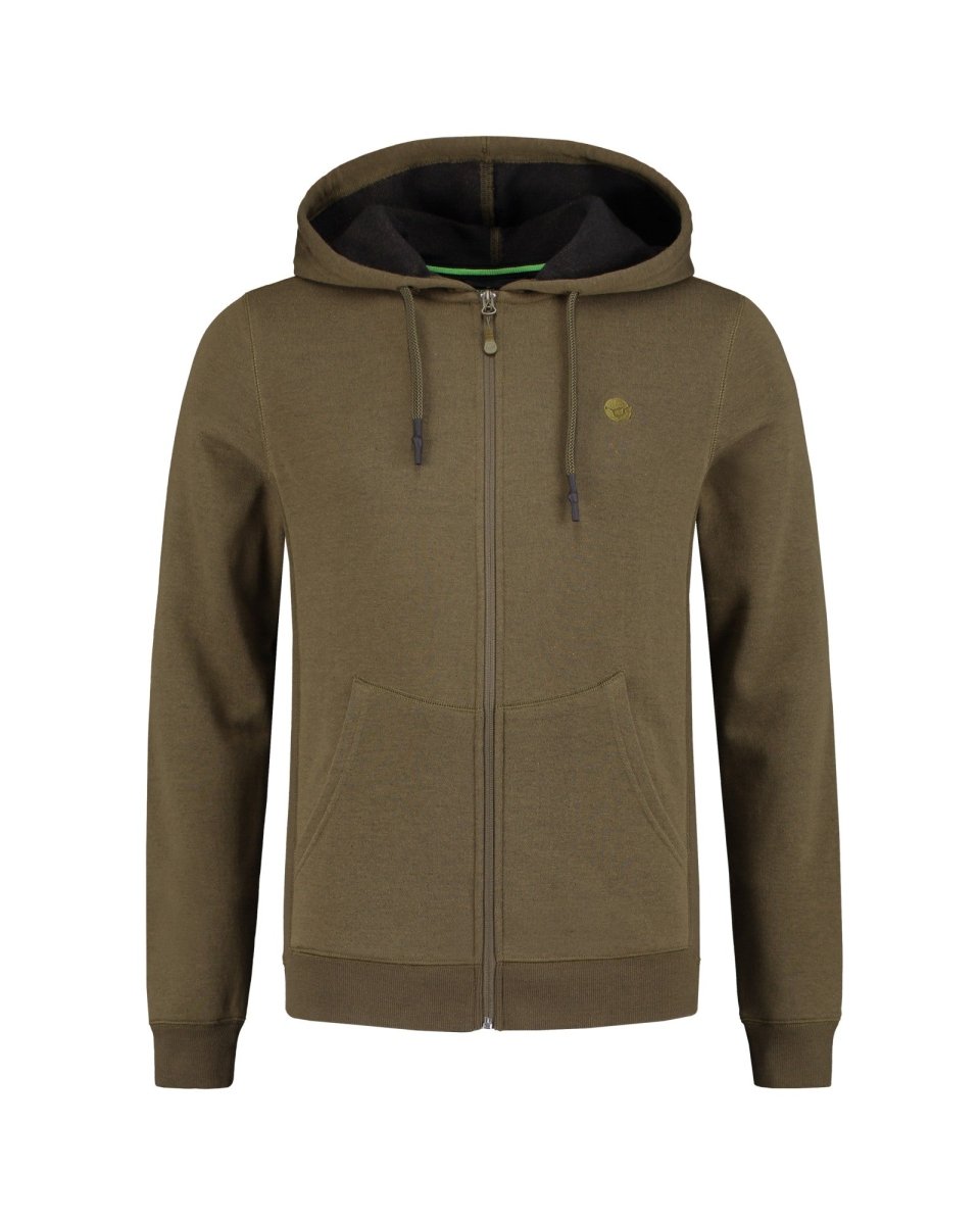 Sudadera con capucha Kore Olive Zip