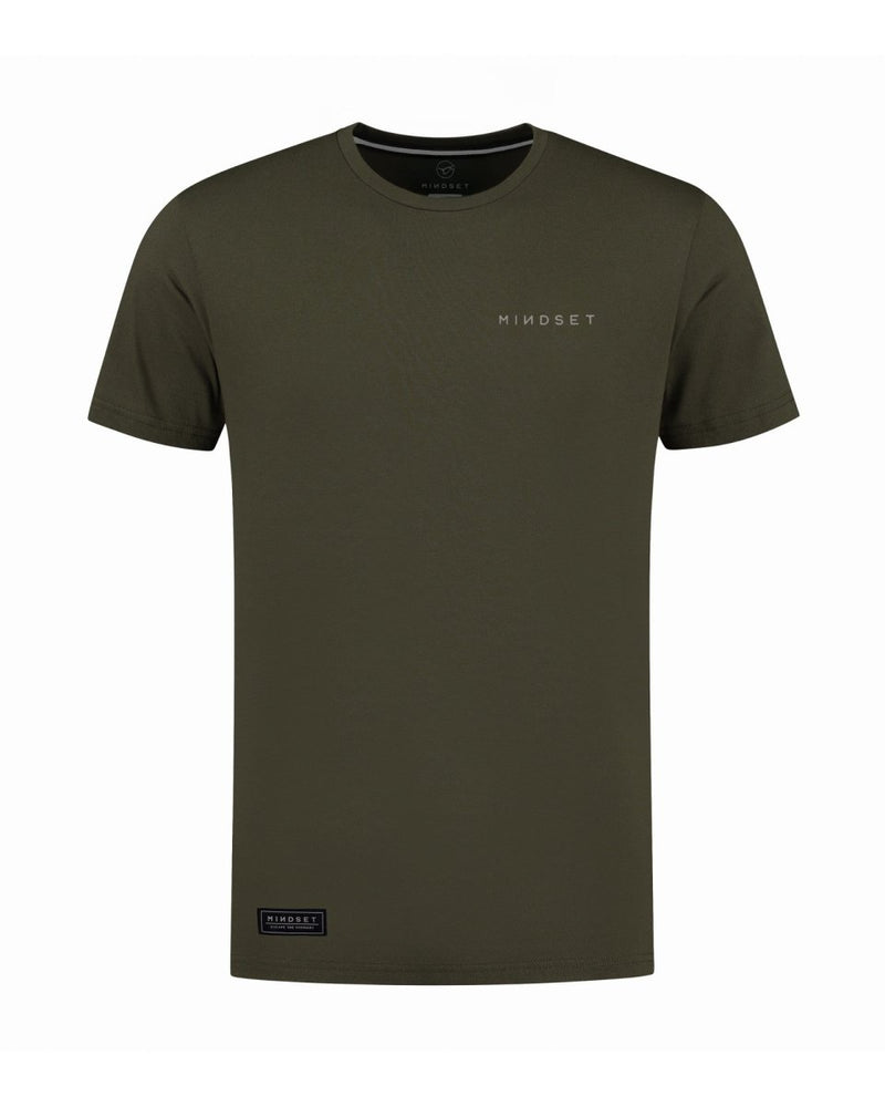 Mindset - Minimal Tee - Ciemna Oliwka