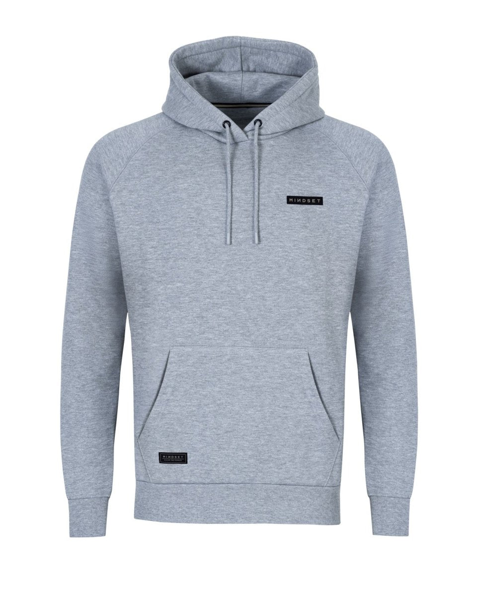 Korda Mindset - Patch Hoodie - Heather Grey - KarperCentrale