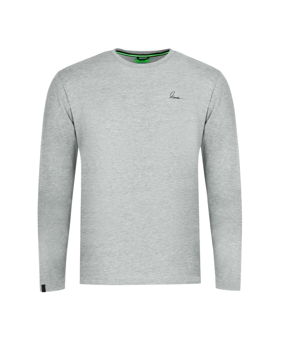 Korda Minimal TEE LS - Heather Grey - KarperCentrale