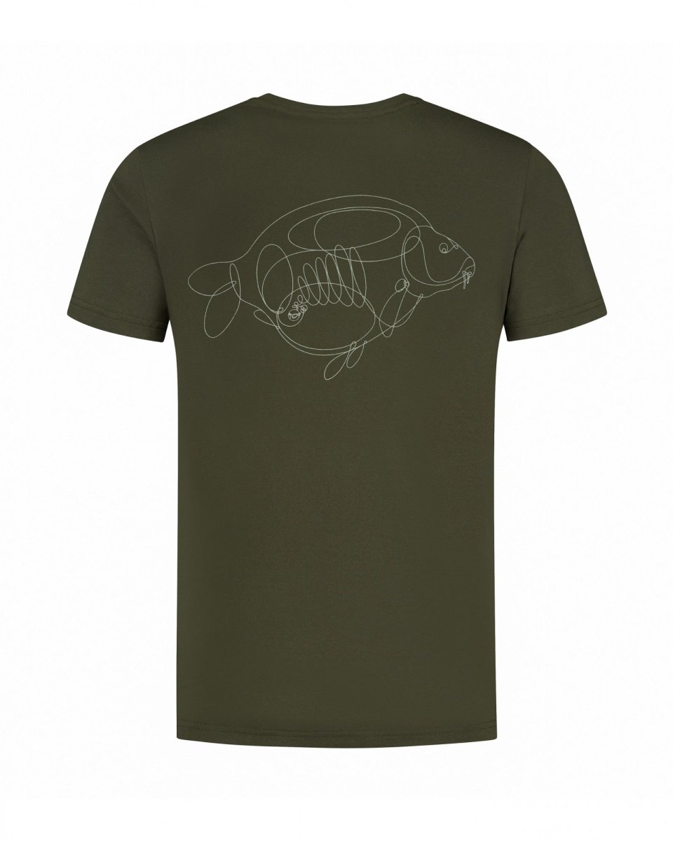 Camiseta One Liner - Olive