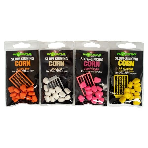 Korda Slow Sinking Corn Banoffee White - KarperCentrale