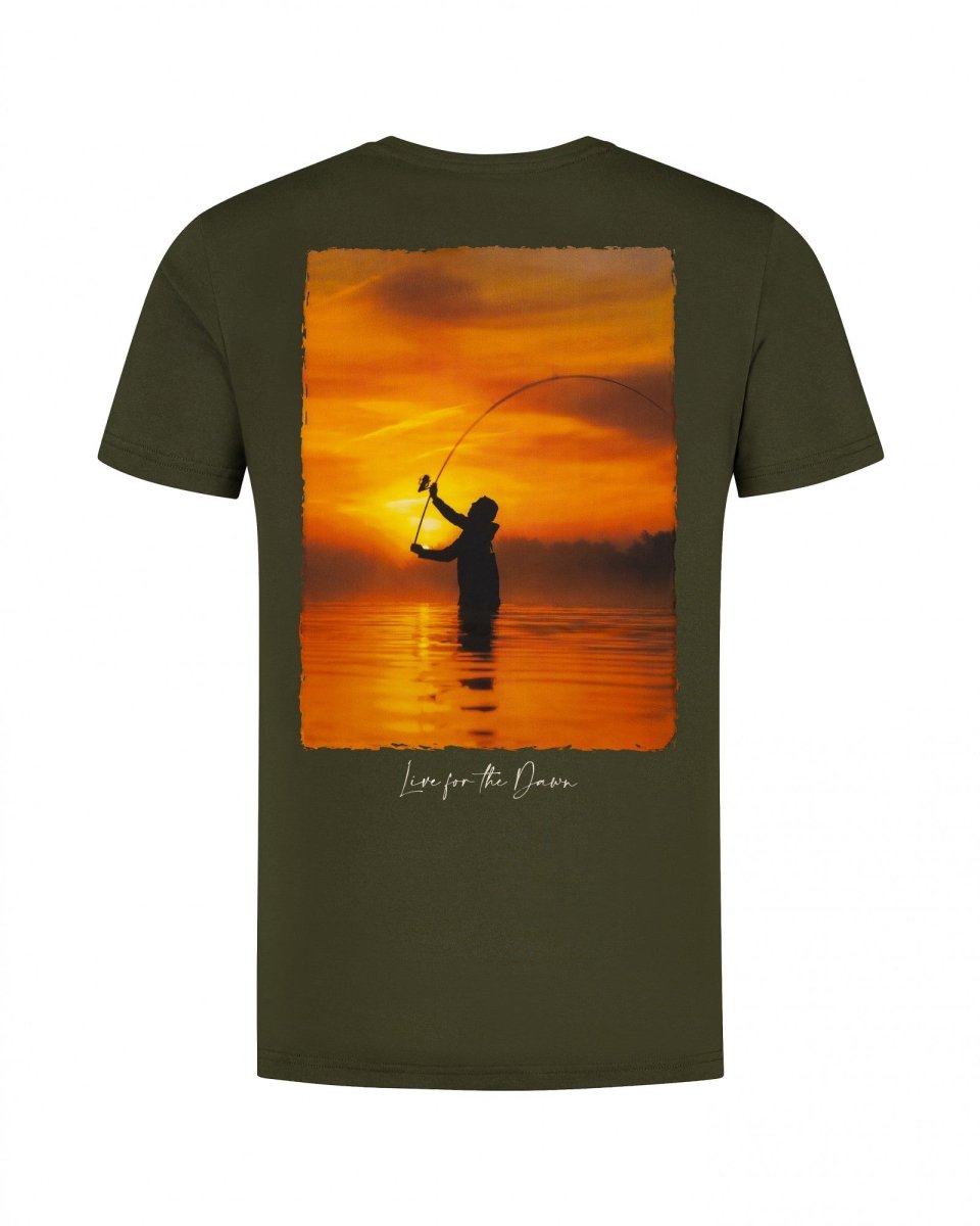 Korda Sunrise Tee - Dark Olive - KarperCentrale