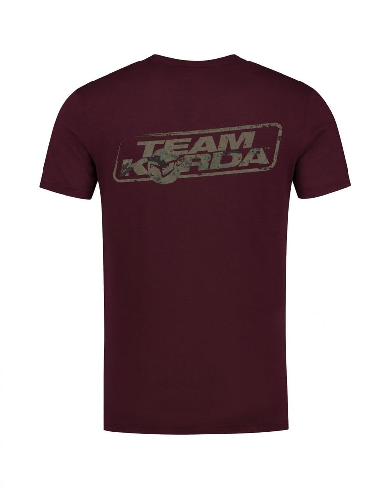 Team Korda - Digi Kamo Koszulka - Burgundowy