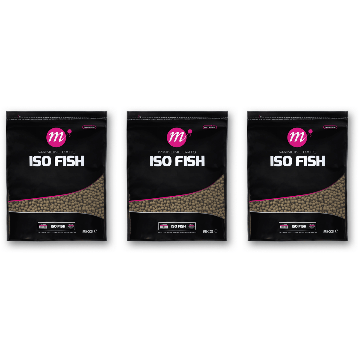 Mainline 15kg ISO Fish Boilies - Bulk Deal - KarperCentrale