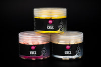 Mainline Essential Cell - Fluoro Dumbell Wafters - 12 x 15mm - KarperCentrale