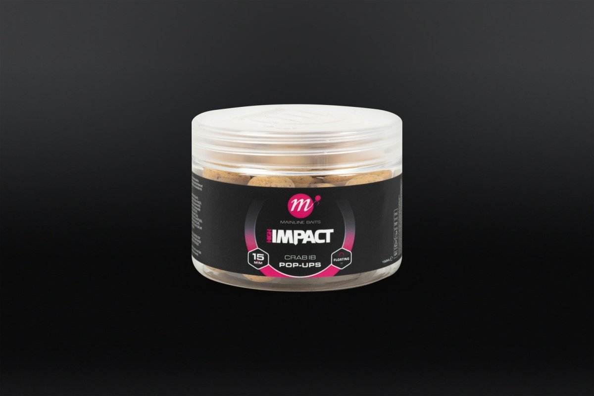 Mainline Hi Impact - Pop - ups - Crab IB - 15mm - KarperCentrale