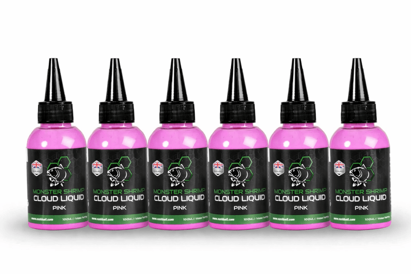 6x Monster Shrimp Cloud Liquid - różowy - 100ml