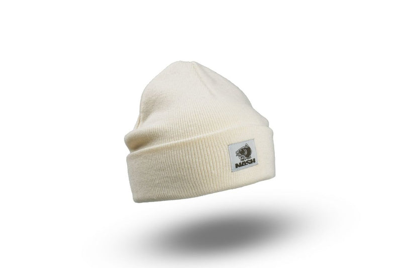Make It Happen - Czapka Beanie z Naszywką - Ecru