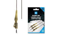 Nash Tackle Ready Tied Leadcore Leader - Lead clip - KarperCentrale