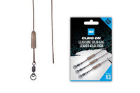 Nash Tackle Ready Tied Leadcore Leader - Solid bag - KarperCentrale