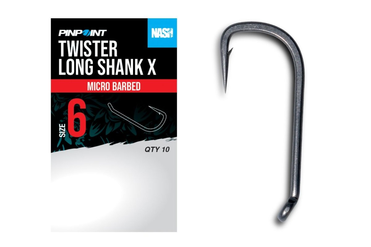 Nash Tackle Twister Long Shank X - KarperCentrale