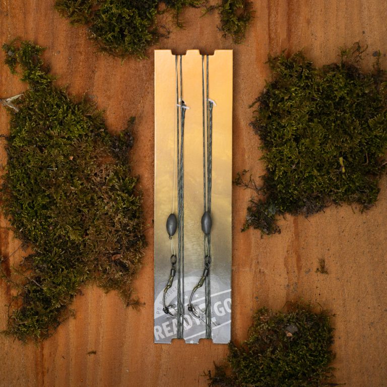 Kompletny - R2G Clip SR - Przypon 90 cm - Ronnie Hinged Stiff Rig