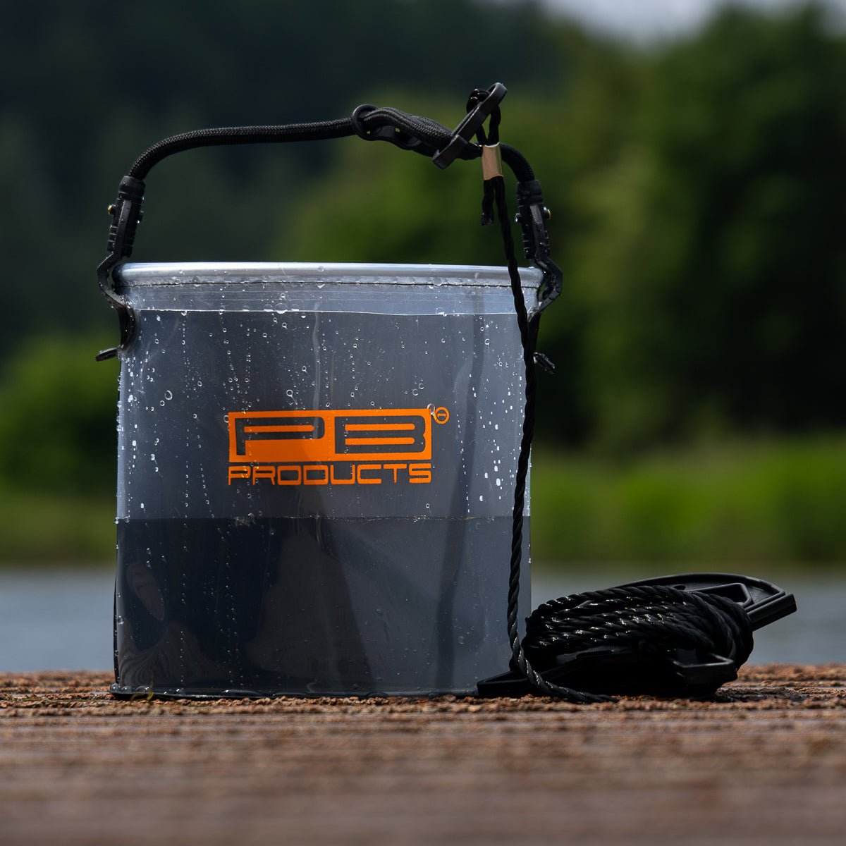 PB Products Premium Water & Rig bucket - 4.6L - Incl. 4m touw - KarperCentrale
