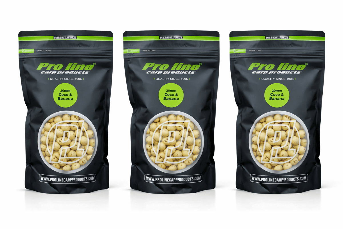 Proline 15kg Coco Banana Boilies - Bulk Deal - KarperCentrale