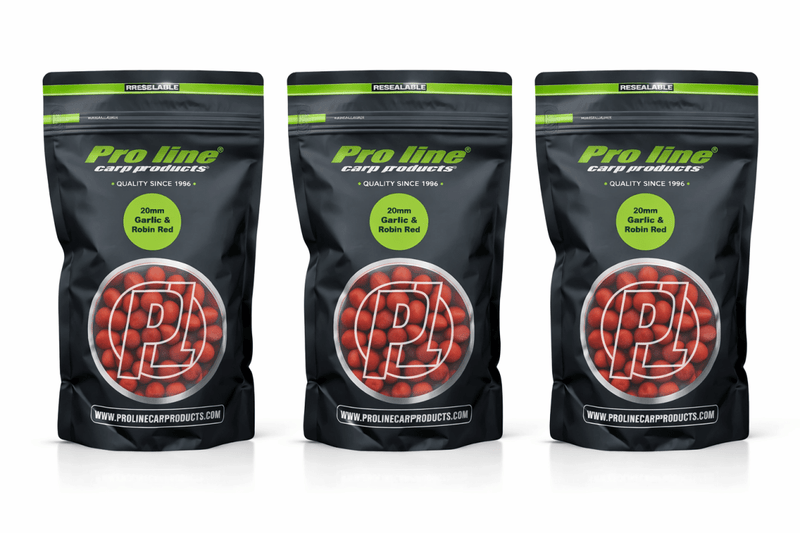 15kg Garlic Robin Red Boilies - Oferta Hurtowa