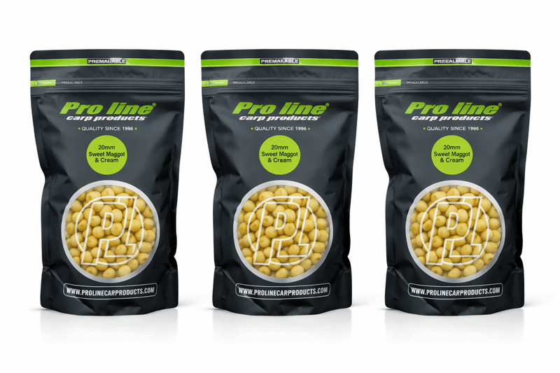 15kg Sweet Maggot & Cream Boilies - Oferta Hurtowa