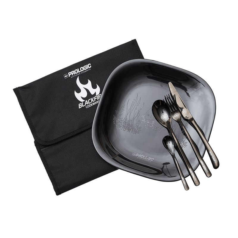 BlackFire - Zestaw obiadowy - z wzorem karpia