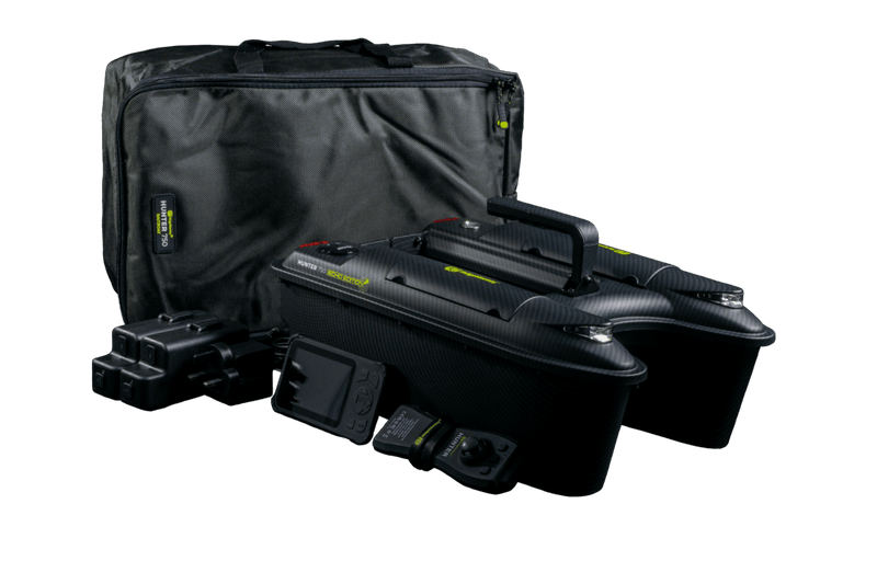 Hunter 750 - Łódź zanętowa - Głębokościomierz - Węgiel