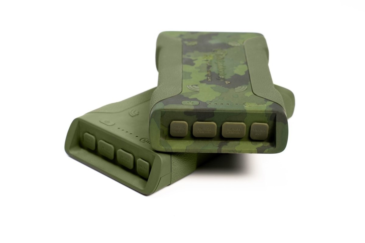 RidgeMonkey Powerbank - 26950mAh - Vault - C - Smart - Wireless - Camo - KarperCentrale
