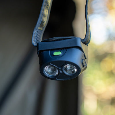 RidgeMonkey VRH300X Pro - Hoofdlamp - USB - 670 Uur Licht - KarperCentrale