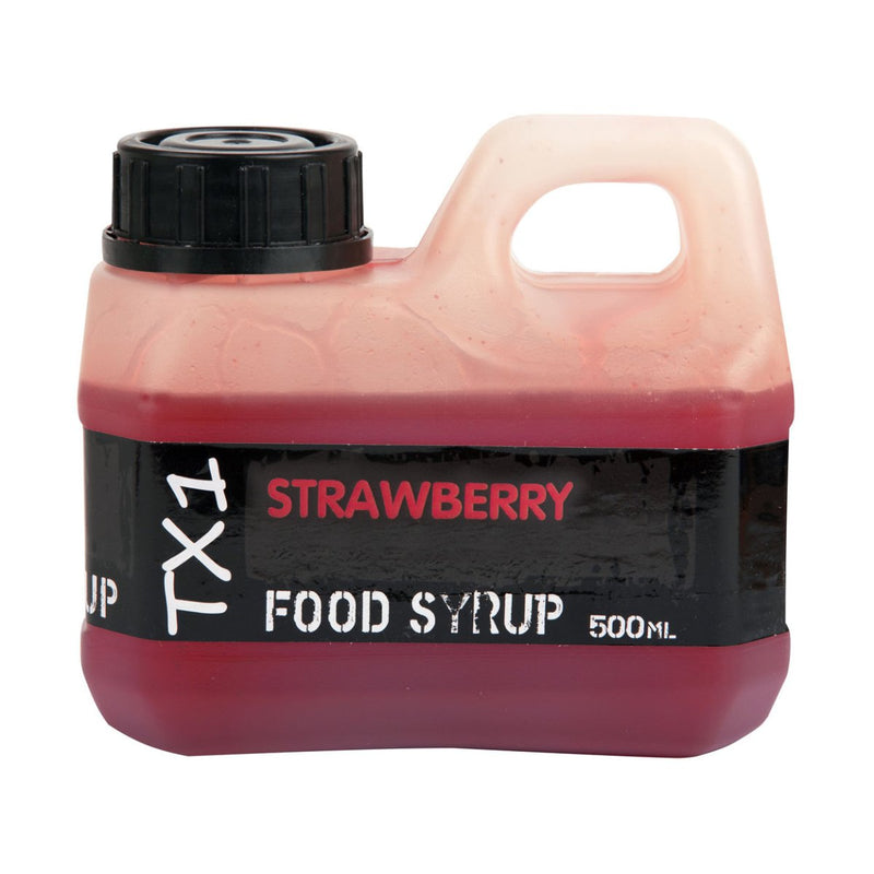 TX1 - Syrop spożywczy - Truskawkowy - 500 ml