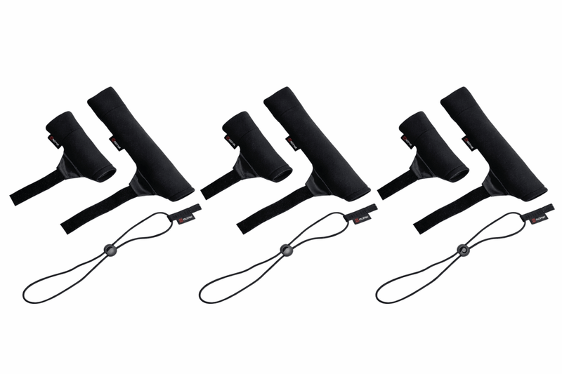 3x Osłonki na szczytówkę i dolnik - Neopren - Uniwersalny rozmiar