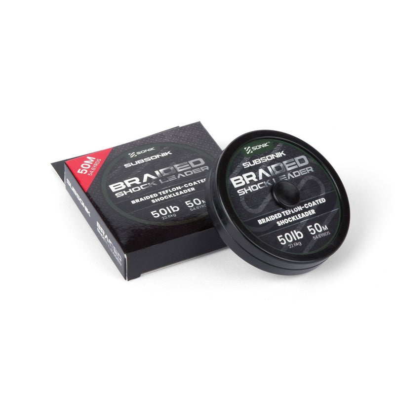 Pleciony przypon amortyzujący - 50lb - 100m