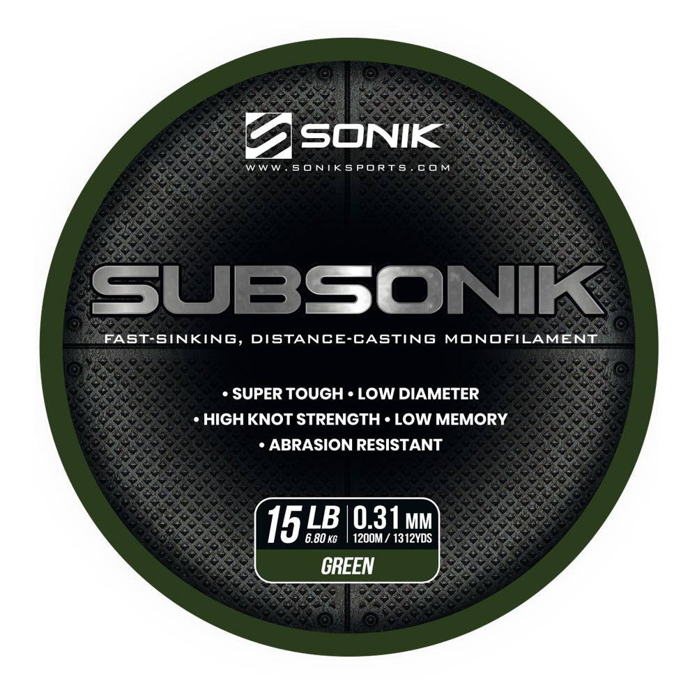 Sonik Sports SubSonik - Green - 1200m - KarperCentrale