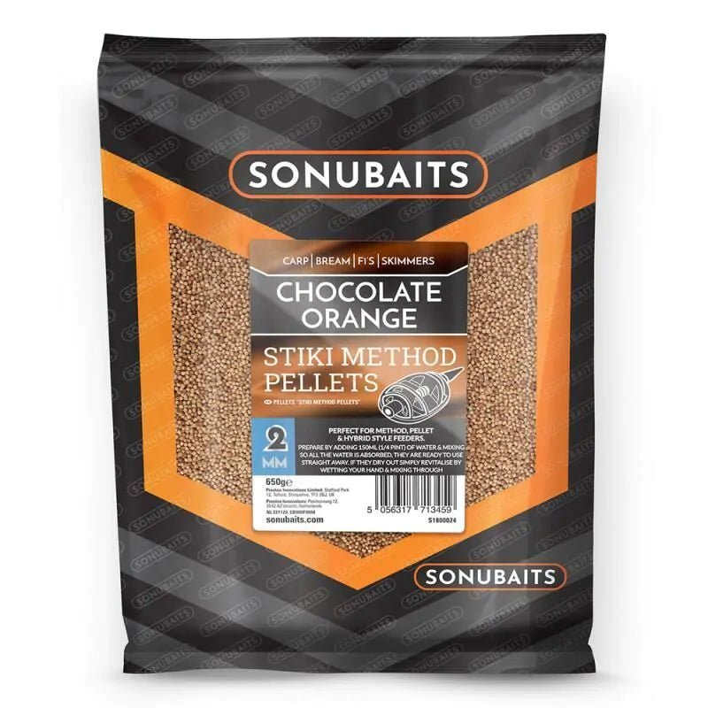Sonubaits Cho Orange - Stiki Method Pellets - 2mm - KarperCentrale
