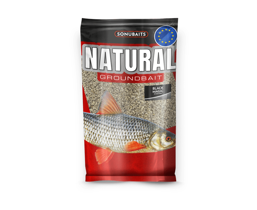 Sonubaits Natural - Black Magic - 1kg - KarperCentrale