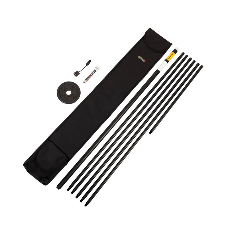 Zestaw tyczek sygnalizacyjnych - 6,5 m - Wielokolorowy