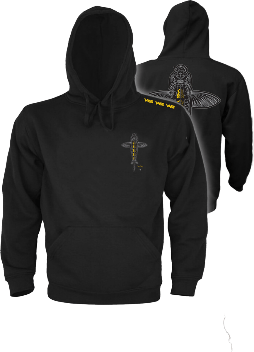 Carp Rising - Hoodie - Black Edition