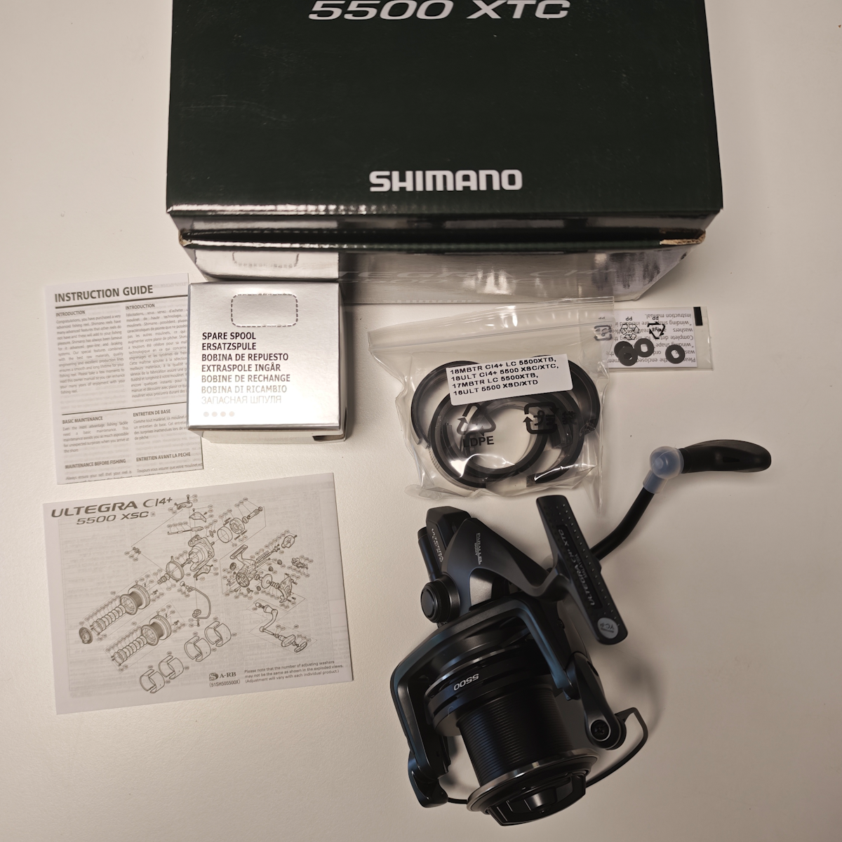 Co jest w pudełku – Ultegra - Ci4+ 5500 XTC